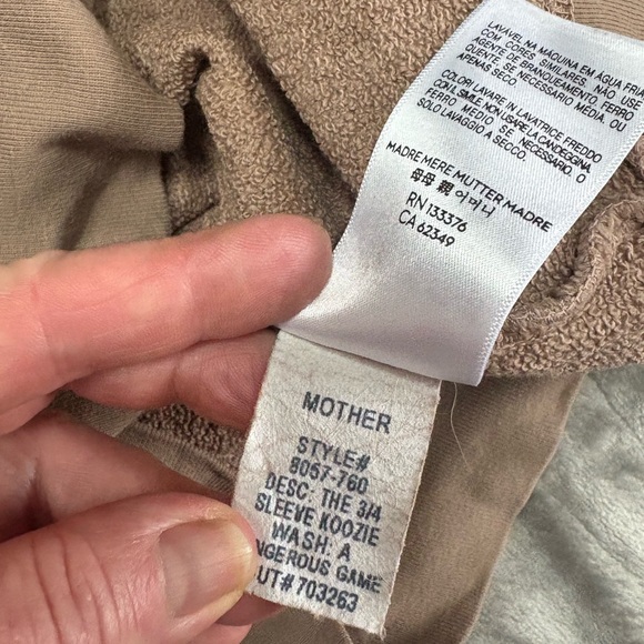 Mother Roar Brown Long Sleeve Shirt with Panther Graphic size S - Picture 7 of 11